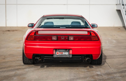 1991 Acura NSX in Formula Red over Black