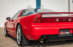 1991 Acura NSX in Formula Red over Black