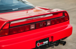 1991 Acura NSX in Formula Red over Black