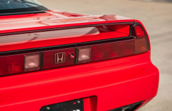 1991 Acura NSX in Formula Red over Black