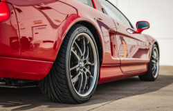 1991 Acura NSX in Formula Red over Black
