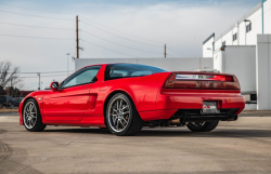 1991 Acura NSX in Formula Red over Black