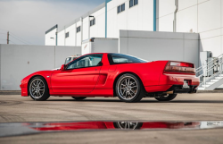 1991 Acura NSX in Formula Red over Black