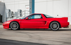 1991 Acura NSX in Formula Red over Black