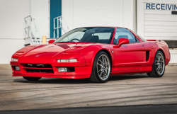 1991 Acura NSX in Formula Red over Black