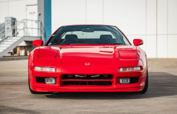 1991 Acura NSX in Formula Red over Black