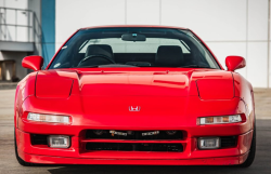 1991 Acura NSX in Formula Red over Black