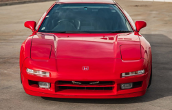 1991 Acura NSX in Formula Red over Black