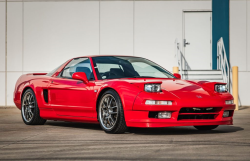 1991 Acura NSX in Formula Red over Black
