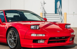 1991 Acura NSX in Formula Red over Black