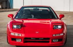 1991 Acura NSX in Formula Red over Black