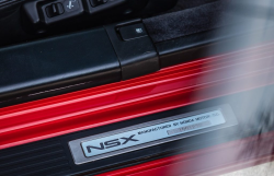 1991 Acura NSX in Formula Red over Black