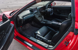1991 Acura NSX in Formula Red over Black