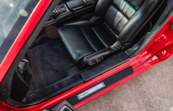 1991 Acura NSX in Formula Red over Black
