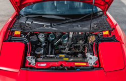 1991 Acura NSX in Formula Red over Black
