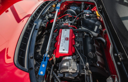 1991 Acura NSX in Formula Red over Black