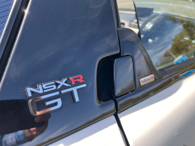 1991 Acura NSX in Grand Prix White over Red