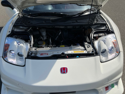 1991 Acura NSX in Grand Prix White over Red