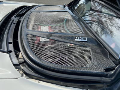 1991 Acura NSX in Grand Prix White over Red