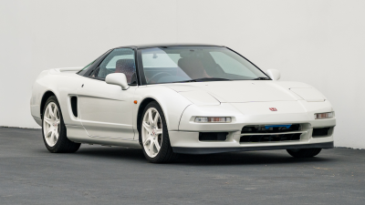 1993 Acura NSX in Grand Prix White over Red