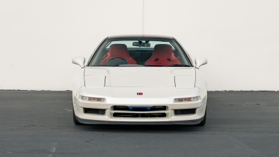 1993 Acura NSX in Grand Prix White over Red