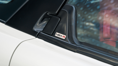 1993 Acura NSX in Grand Prix White over Red