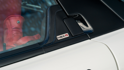 1993 Acura NSX in Grand Prix White over Red