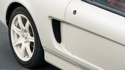 1993 Acura NSX in Grand Prix White over Red