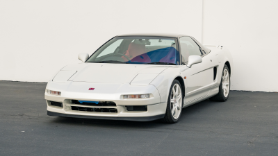 1993 Acura NSX in Grand Prix White over Red