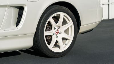 1993 Acura NSX in Grand Prix White over Red