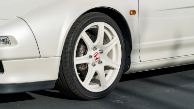 1993 Acura NSX in Grand Prix White over Red