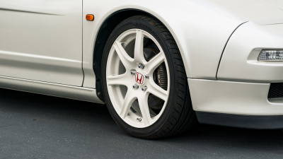 1993 Acura NSX in Grand Prix White over Red