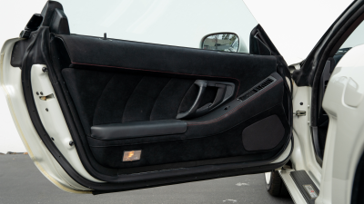 1993 Acura NSX in Grand Prix White over Red