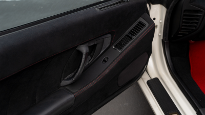 1993 Acura NSX in Grand Prix White over Red