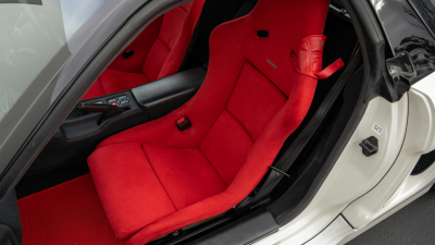 1993 Acura NSX in Grand Prix White over Red