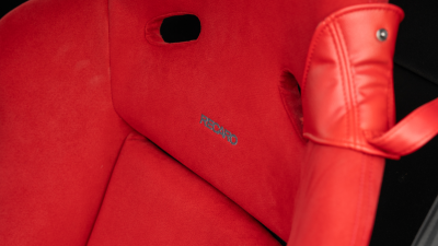 1993 Acura NSX in Grand Prix White over Red