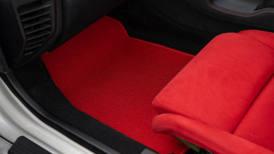 1993 Acura NSX in Grand Prix White over Red