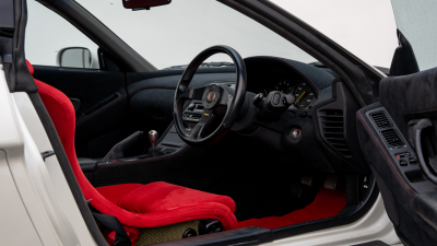 1993 Acura NSX in Grand Prix White over Red