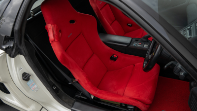 1993 Acura NSX in Grand Prix White over Red