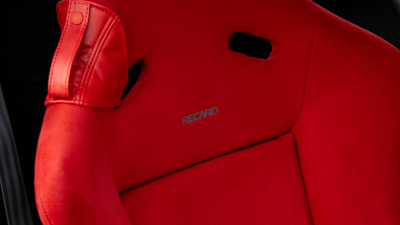 1993 Acura NSX in Grand Prix White over Red