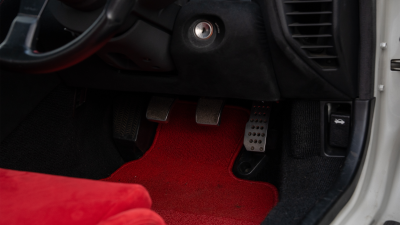 1993 Acura NSX in Grand Prix White over Red