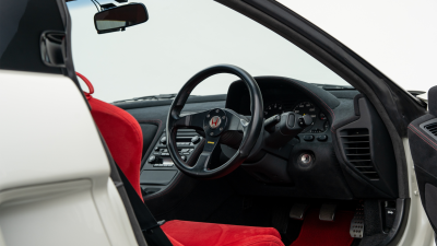 1993 Acura NSX in Grand Prix White over Red