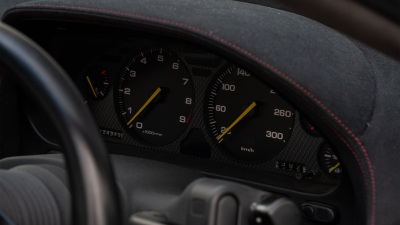 1993 Acura NSX in Grand Prix White over Red