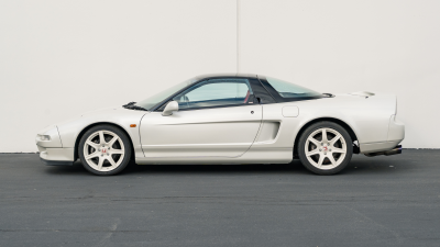 1993 Acura NSX in Grand Prix White over Red