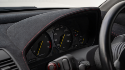 1993 Acura NSX in Grand Prix White over Red