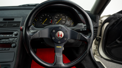 1993 Acura NSX in Grand Prix White over Red