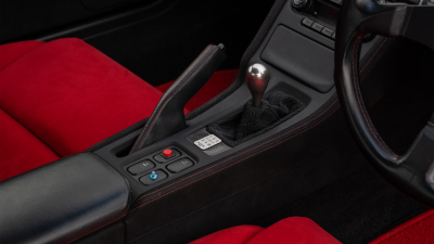 1993 Acura NSX in Grand Prix White over Red