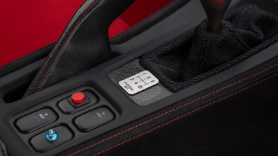 1993 Acura NSX in Grand Prix White over Red