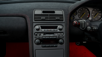 1993 Acura NSX in Grand Prix White over Red