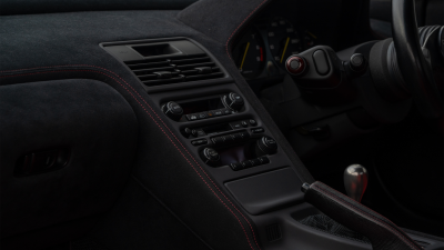 1993 Acura NSX in Grand Prix White over Red